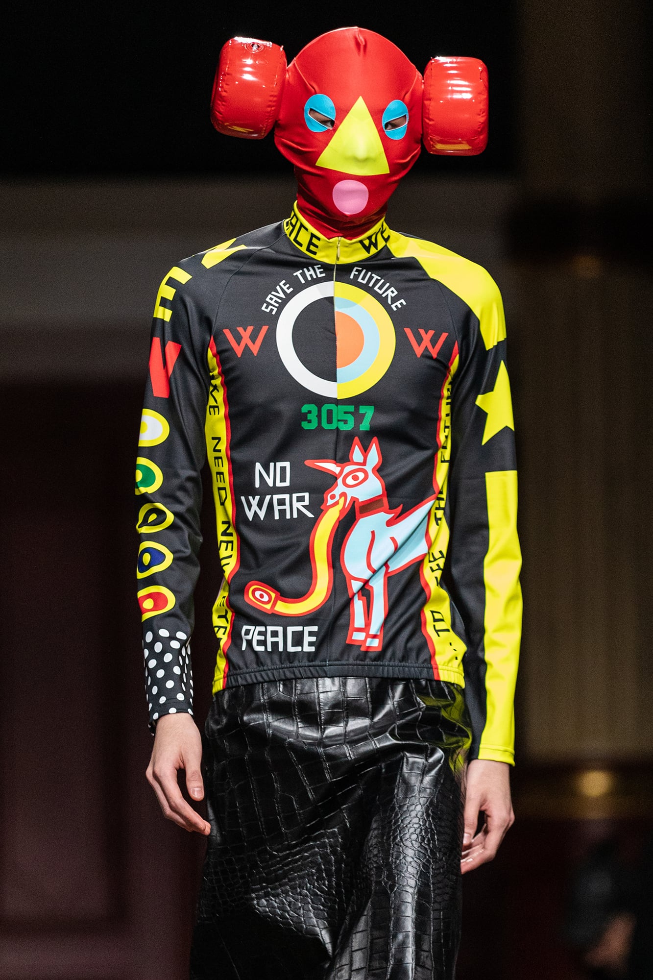 Walter Van Beirendonck, Paris Fashion Week Homme automne/hiver 2023-2024 © Cindy Voitus