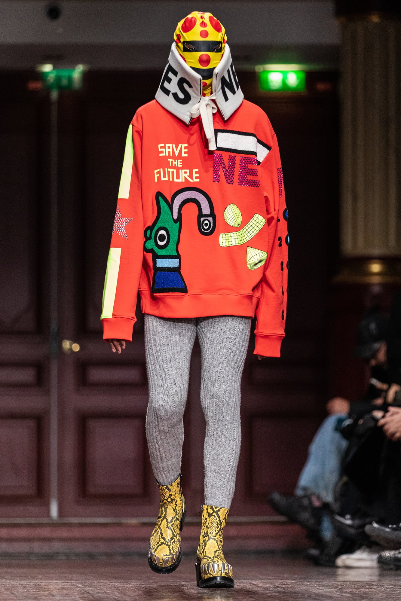 Walter Van Beirendonck, Paris Fashion Week Homme automne/hiver 2023-2024 © Cindy Voitus
