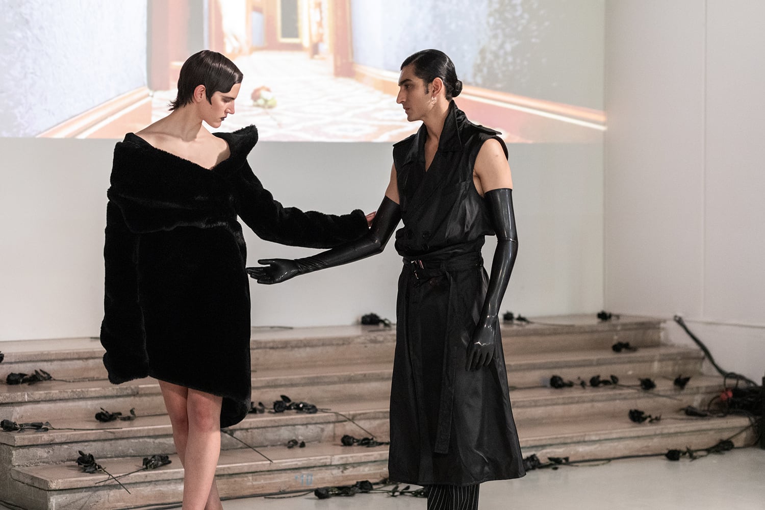 Arturo Obegero, Paris Fashion Week Homme automne/hiver 2023-2024 © Cindy Voitus