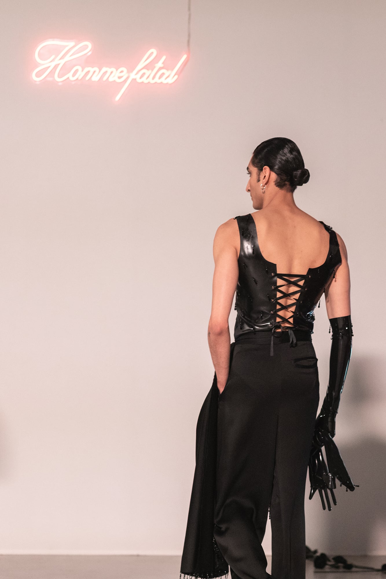 Arturo Obegero, Paris Fashion Week Homme automne/hiver 2023-2024 © Cindy Voitus