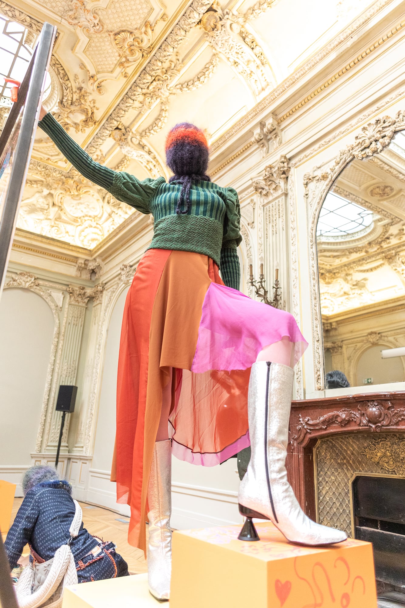 Paula Canovas del Vas, Paris Fashion Week Femme automne-hiver 2023/2024 © Cindy Voitus