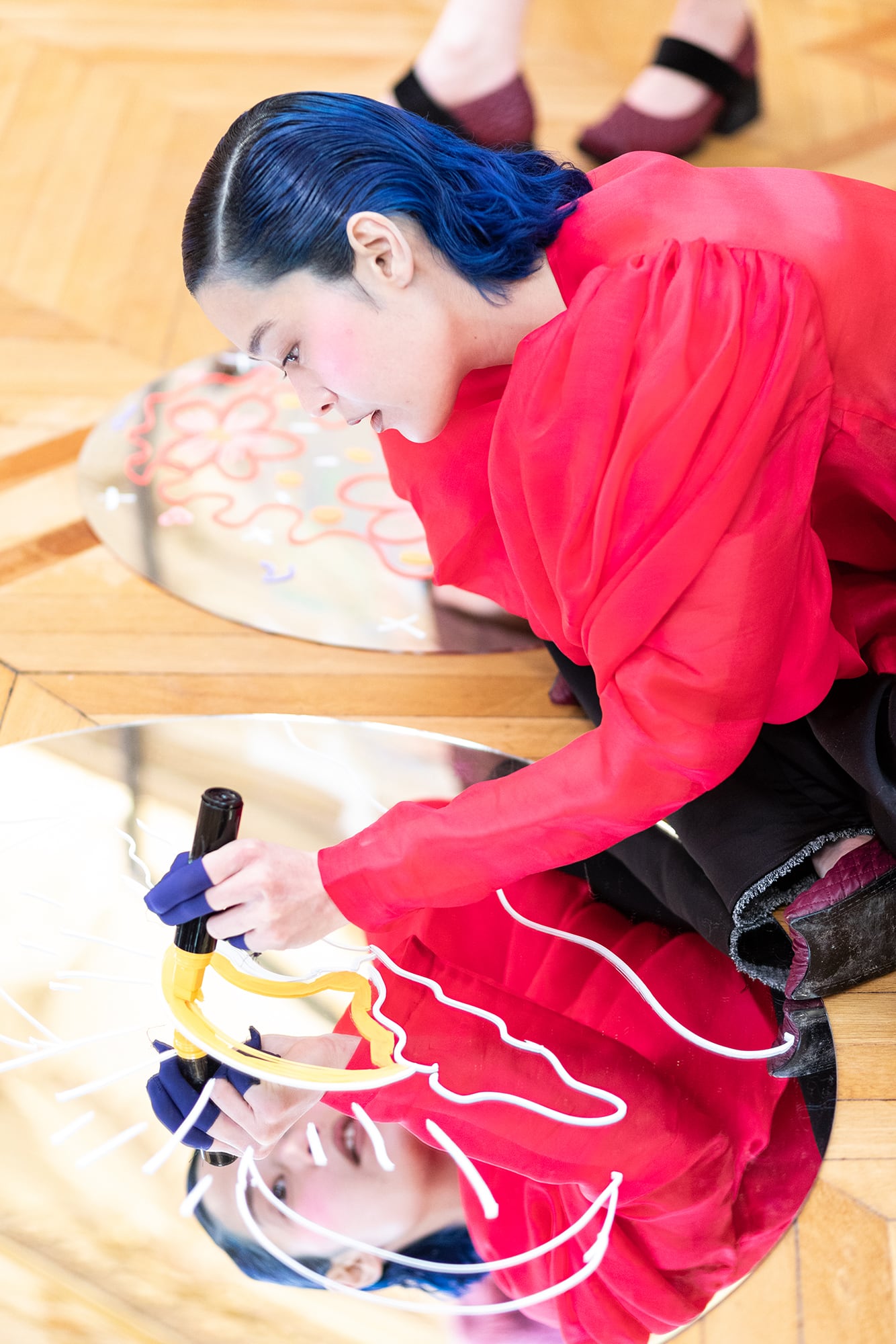 Paula Canovas del Vas, Paris Fashion Week Femme automne-hiver 2023/2024 © Cindy Voitus