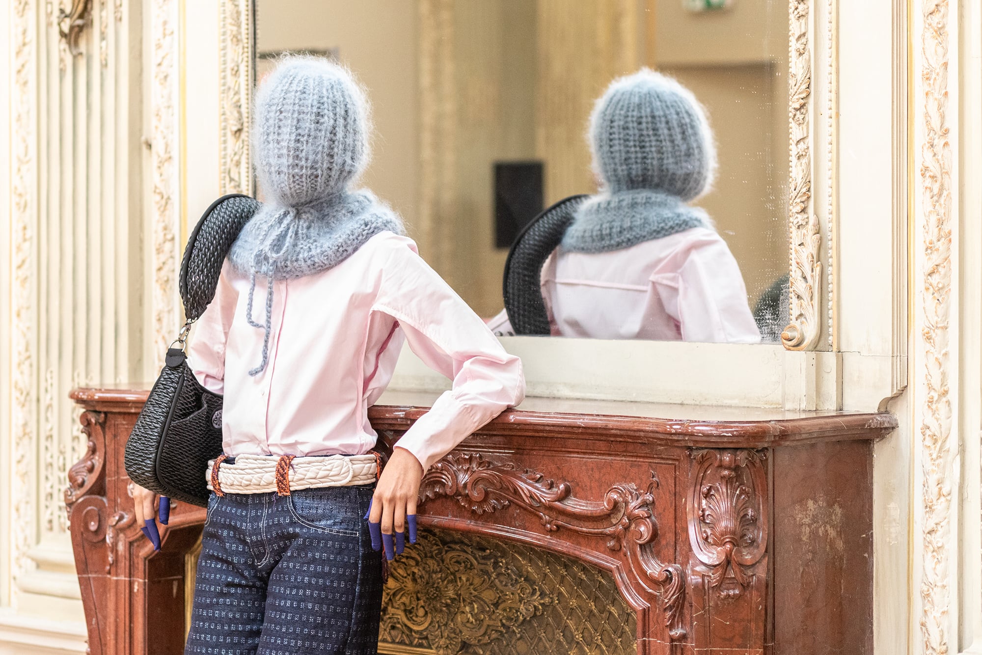 Paula Canovas del Vas, Paris Fashion Week Femme automne-hiver 2023/2024 © Cindy Voitus