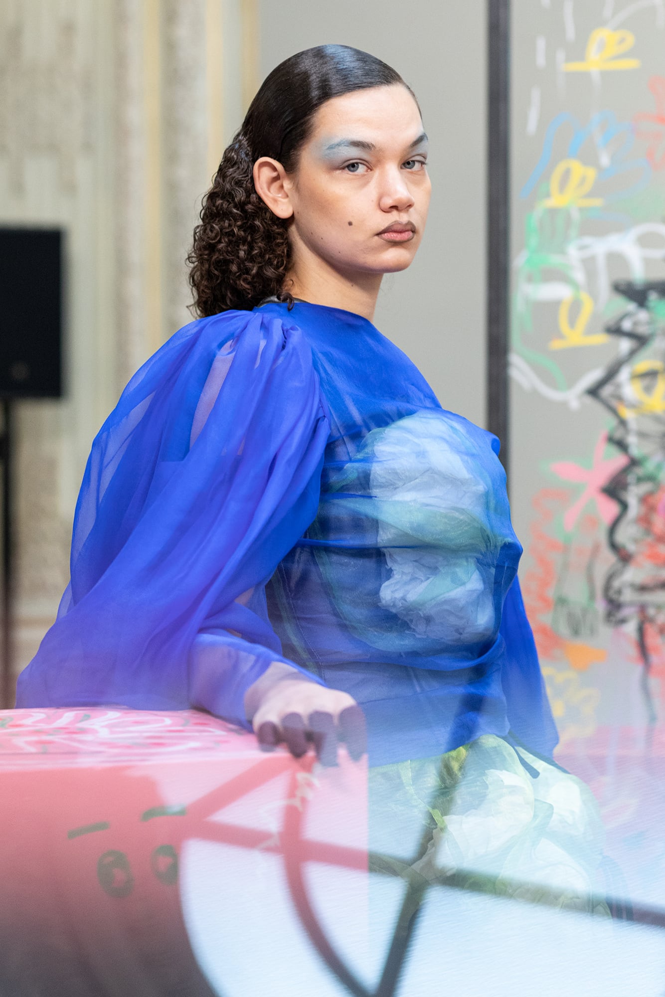 Paula Canovas del Vas, Paris Fashion Week Femme automne-hiver 2023/2024 © Cindy Voitus