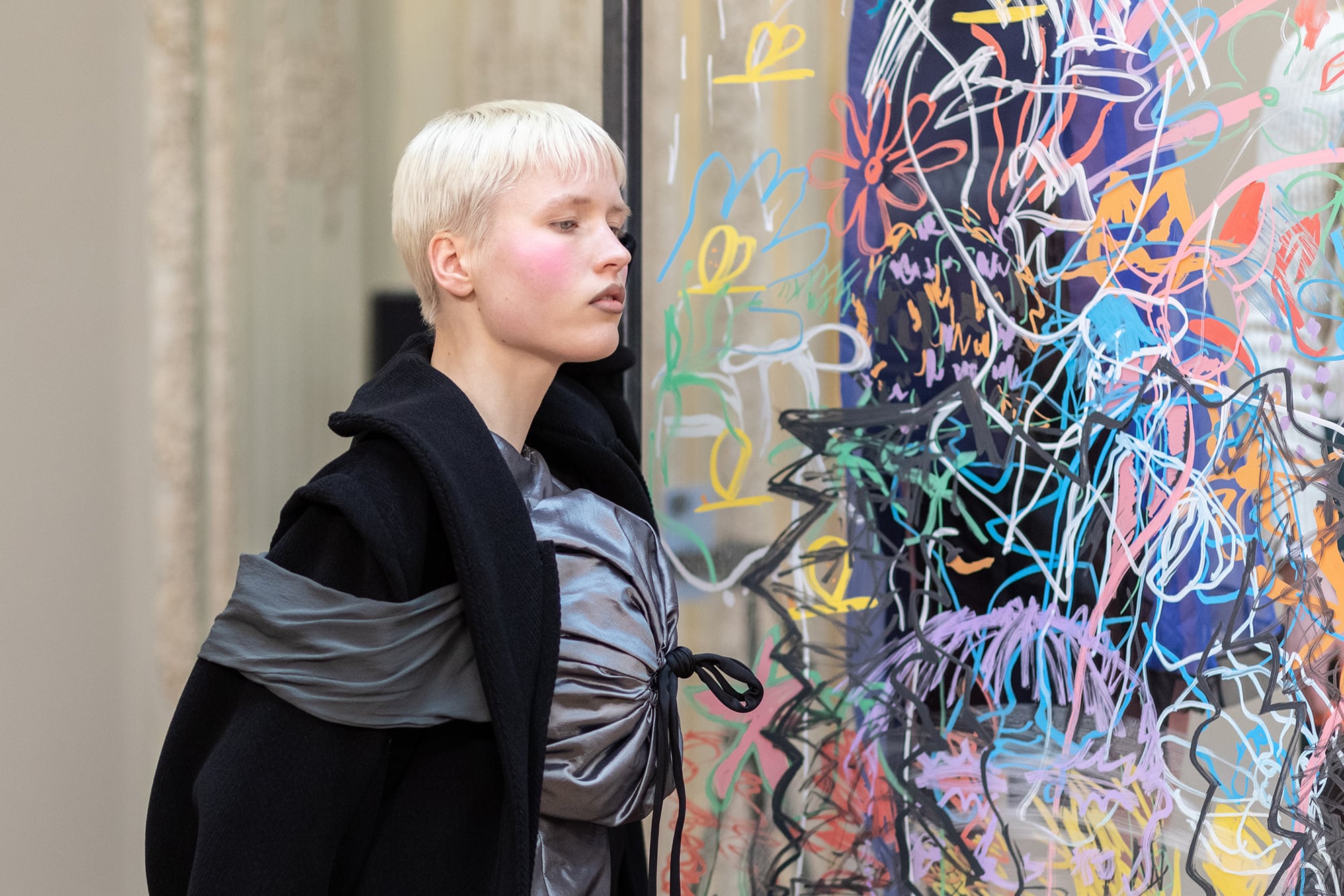 Paula Canovas del Vas, Paris Fashion Week Femme automne-hiver 2023/2024 © Cindy Voitus
