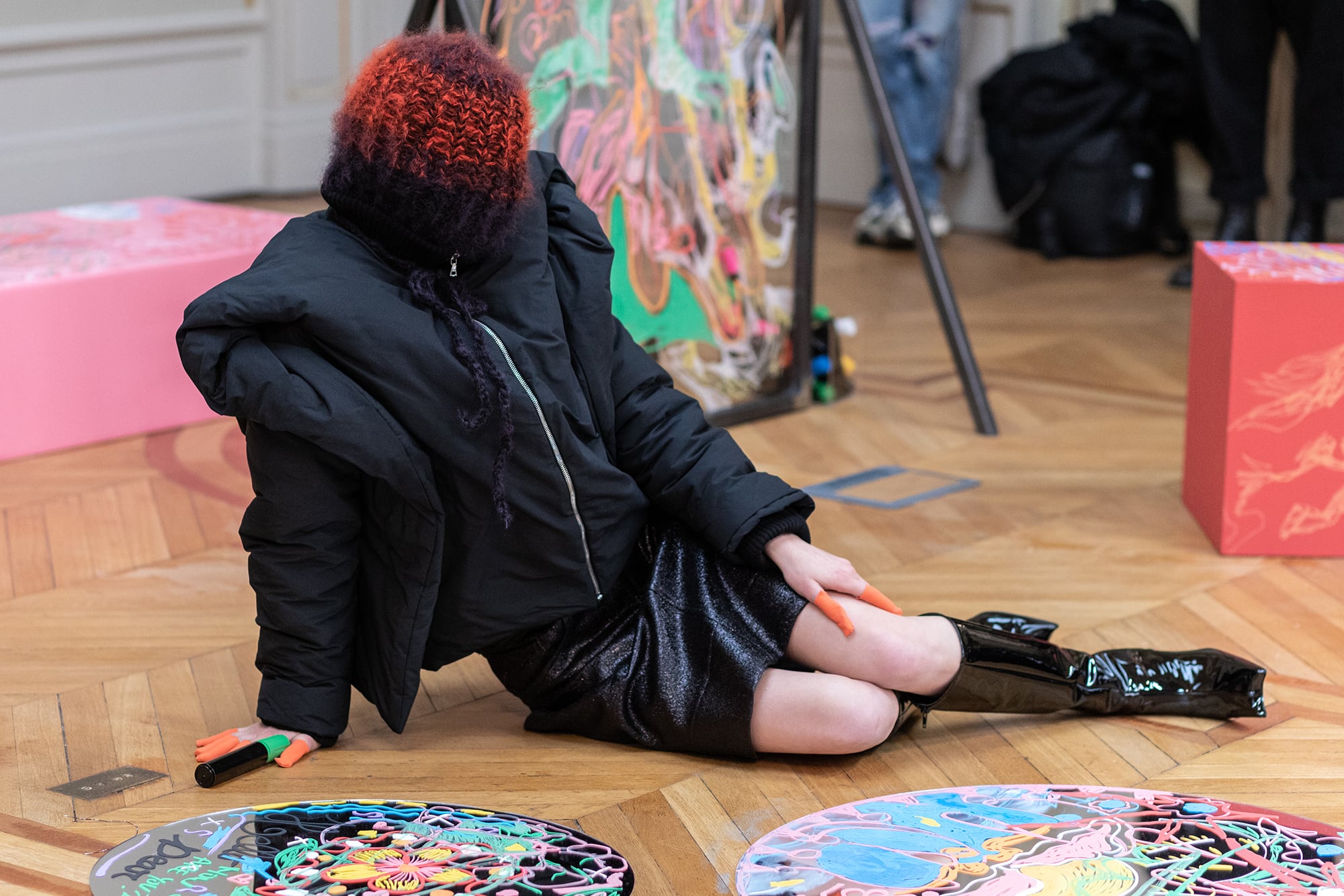 Paula Canovas del Vas, Paris Fashion Week Femme automne-hiver 2023/2024 © Cindy Voitus