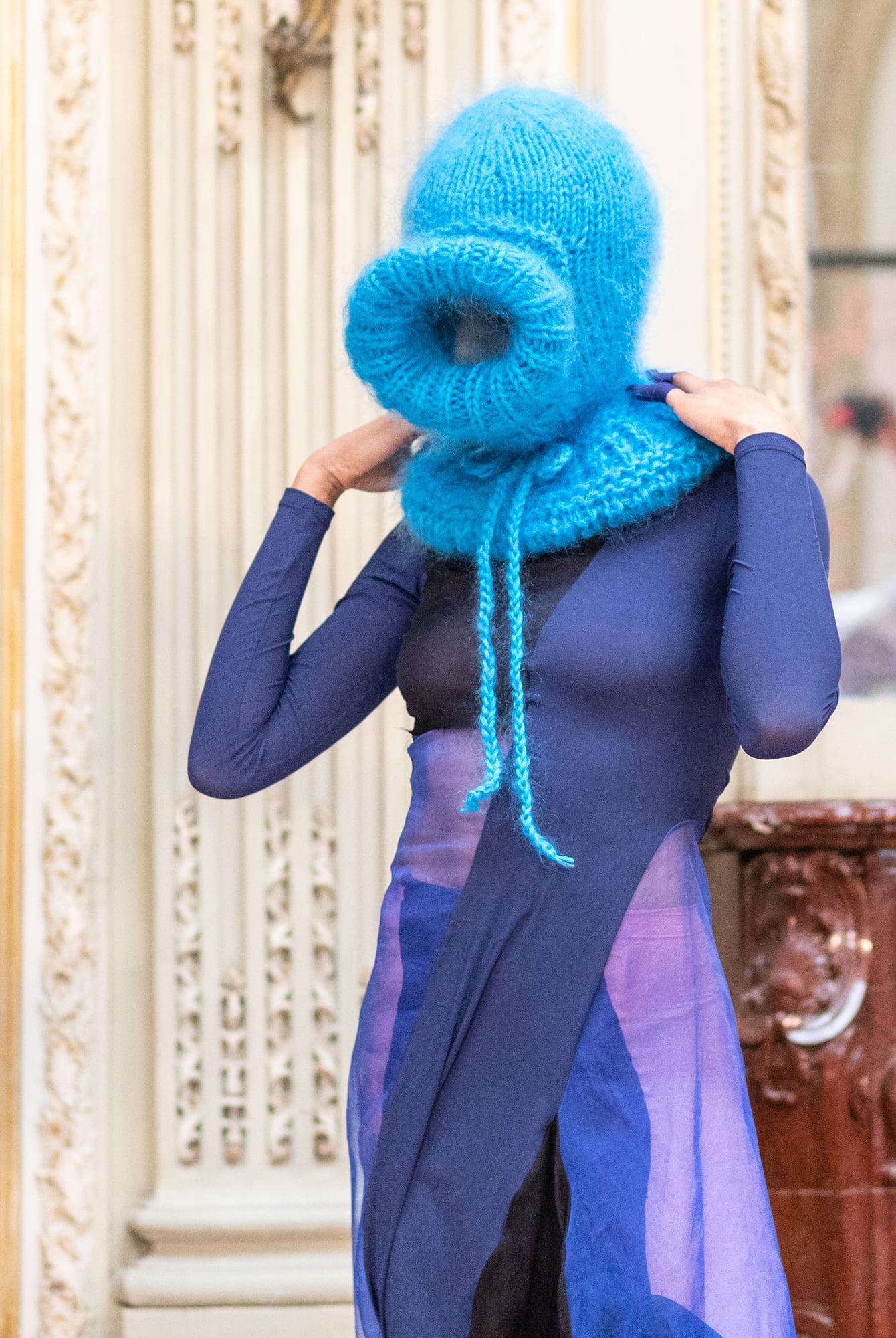 Paula Canovas del Vas, Paris Fashion Week Femme automne-hiver 2023/2024 © Cindy Voitus