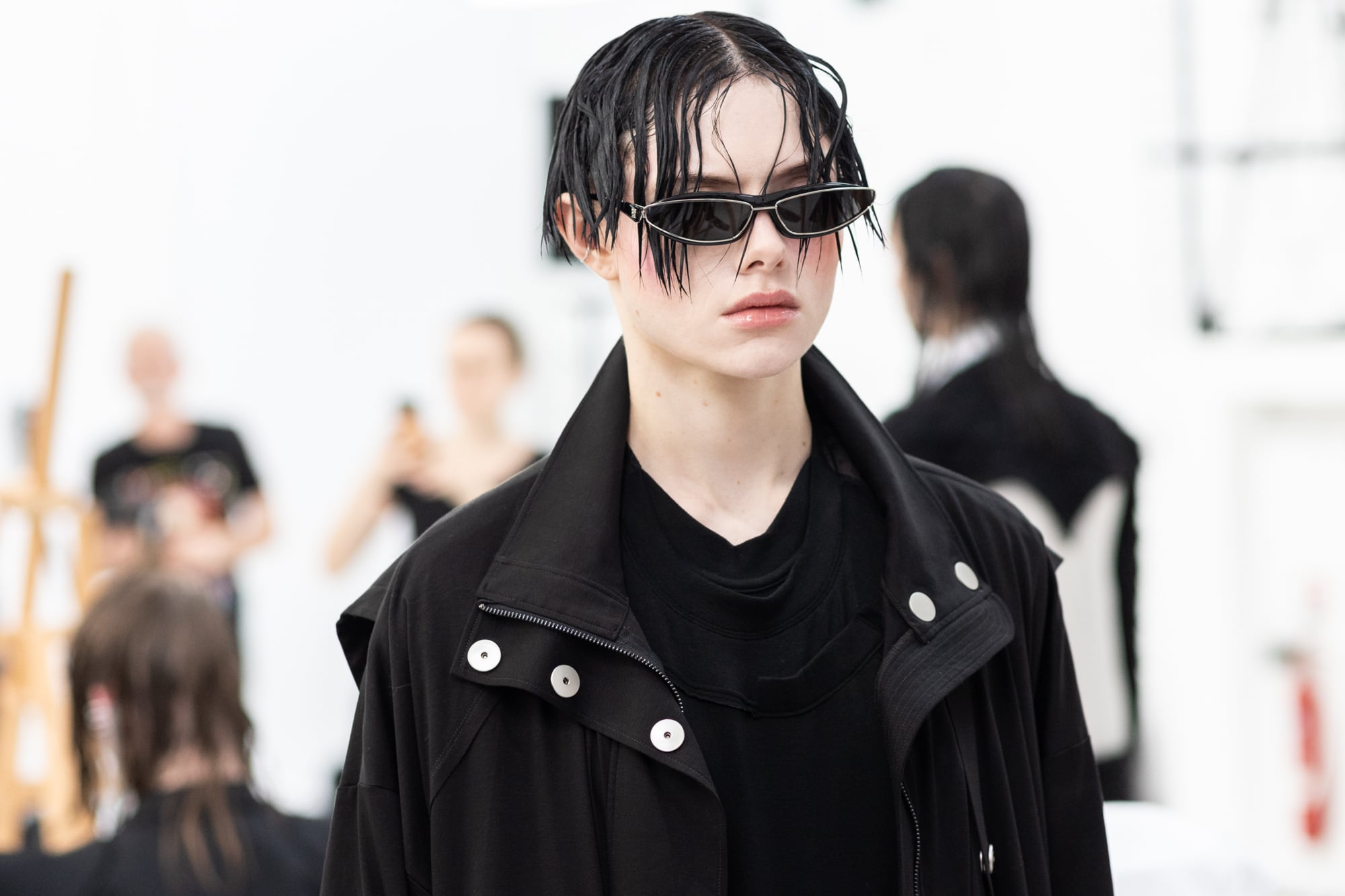 Jarel Zhang, Paris Fashion Week femme printemps-été 2024 © Cindy Voitus