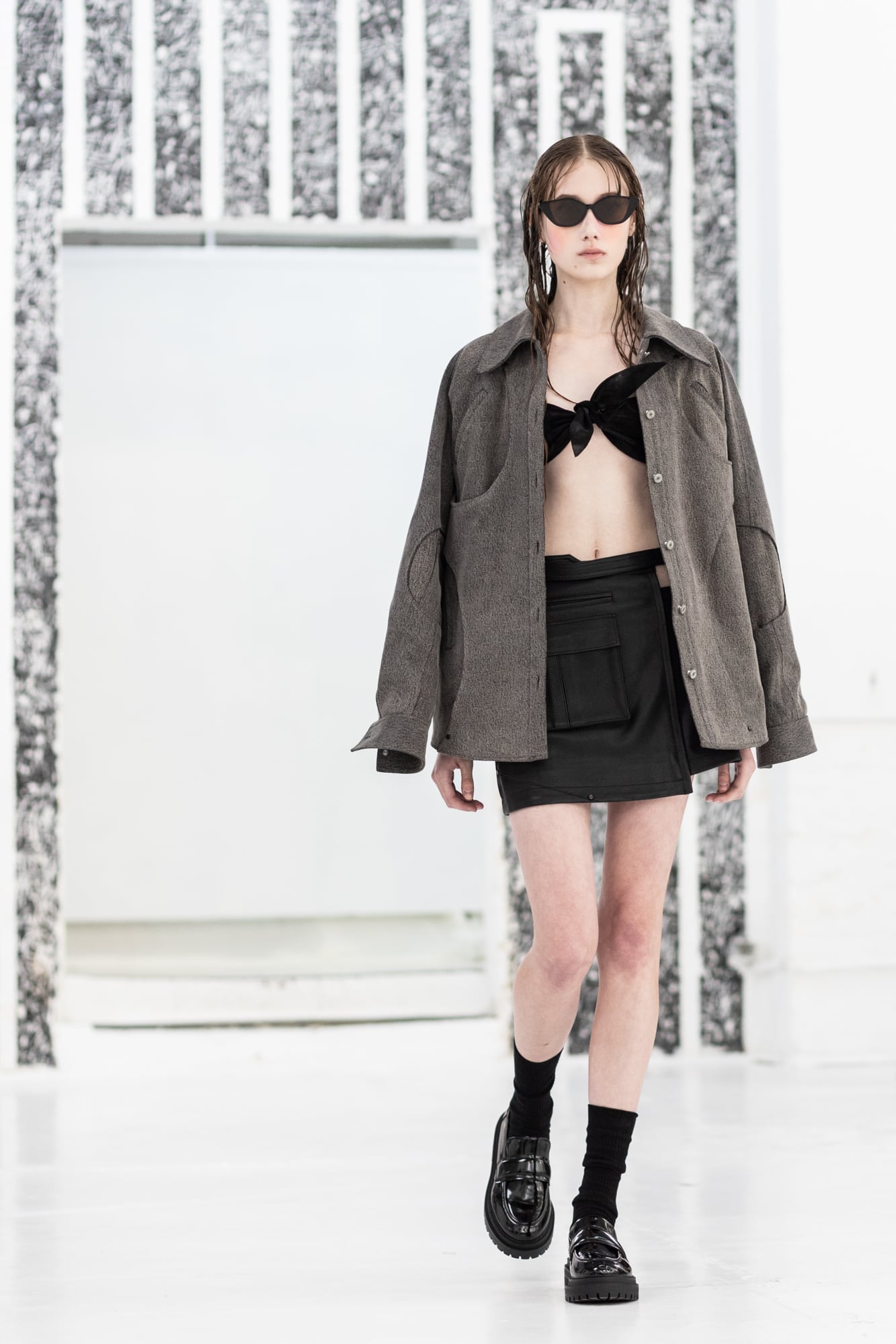 Jarel Zhang, Paris Fashion Week femme printemps-été 2024 © Cindy Voitus