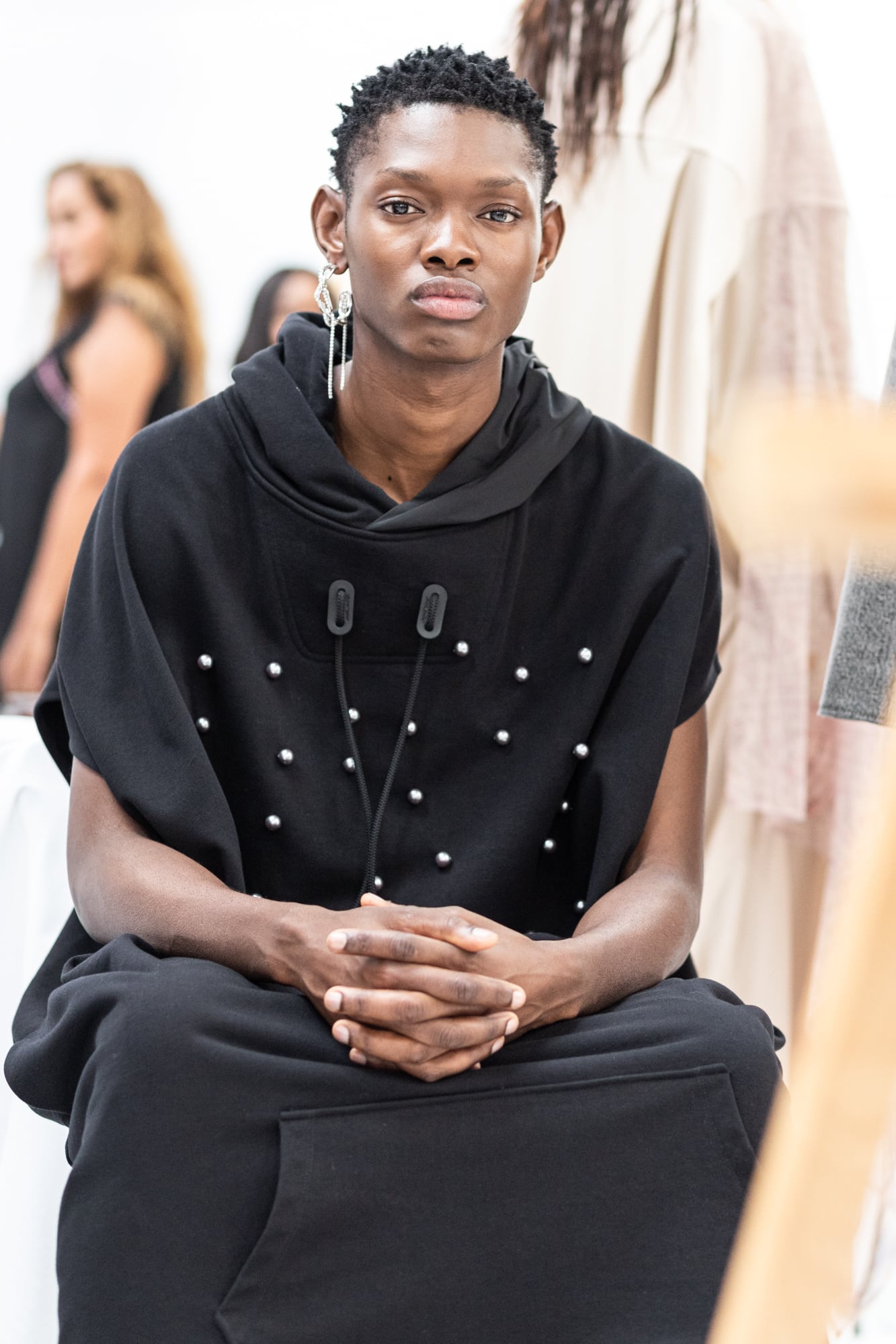 Jarel Zhang, Paris Fashion Week femme printemps-été 2024 © Cindy Voitus