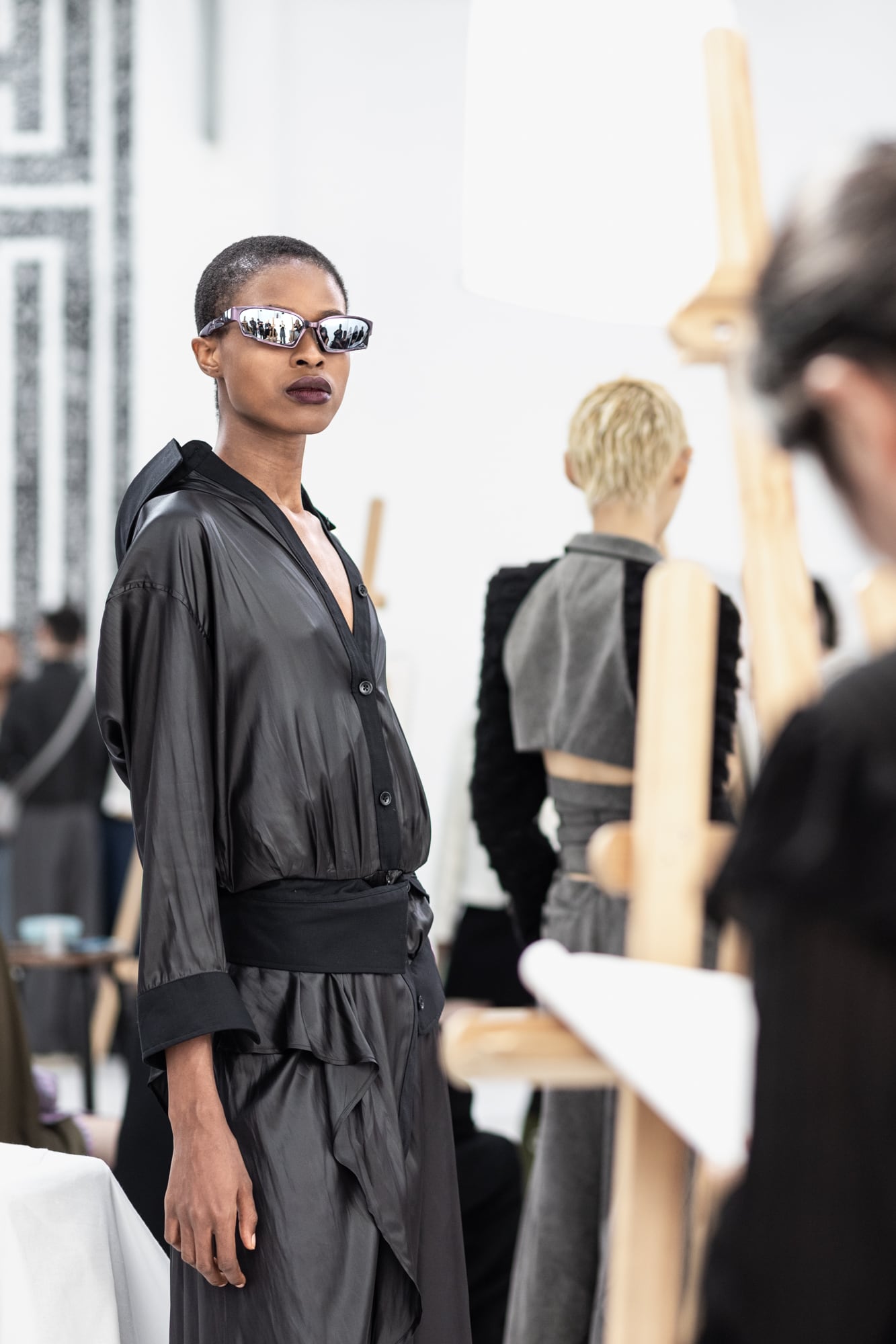 Jarel Zhang, Paris Fashion Week femme printemps-été 2024 © Cindy Voitus