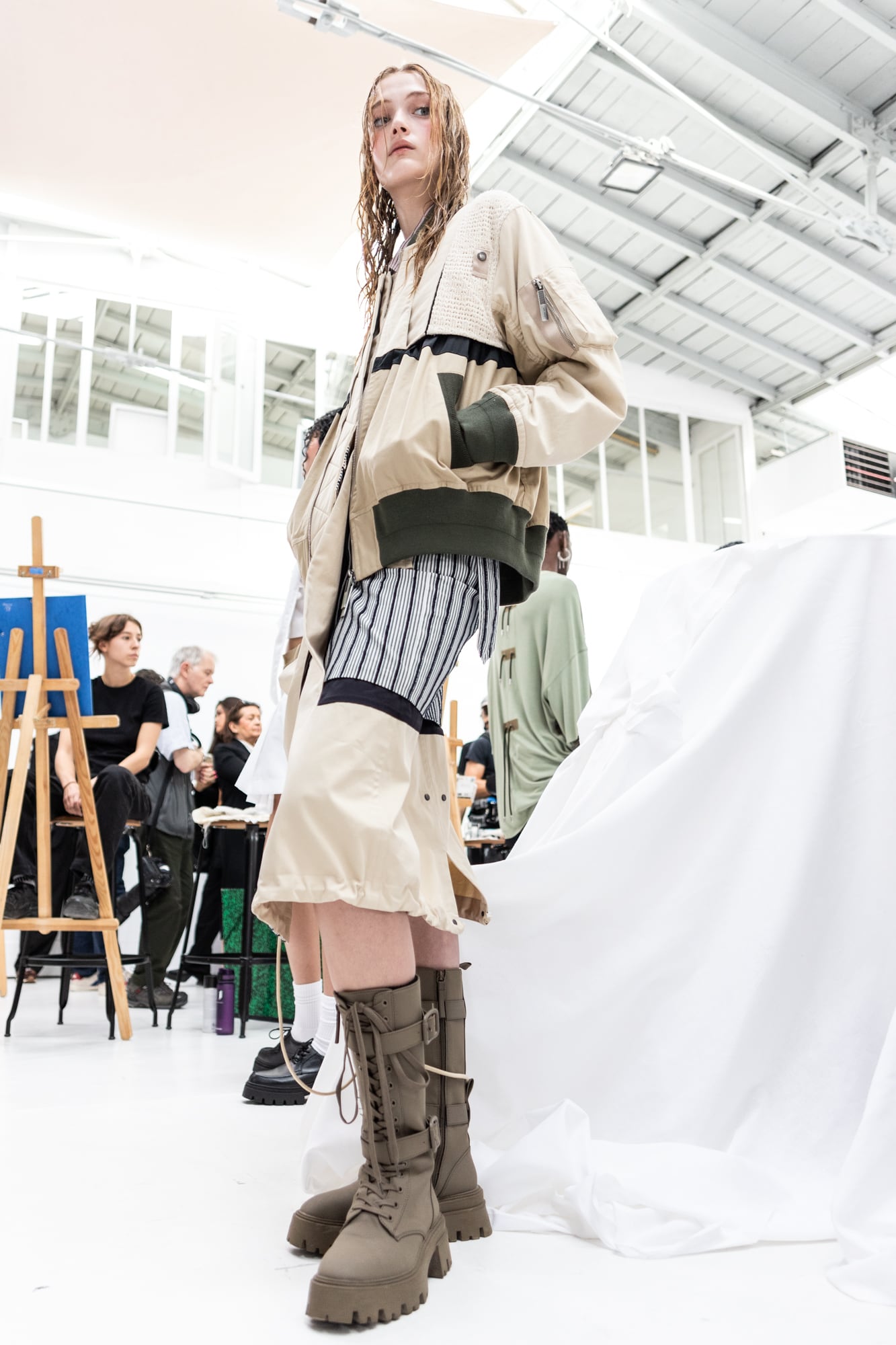 Jarel Zhang, Paris Fashion Week femme printemps-été 2024 © Cindy Voitus