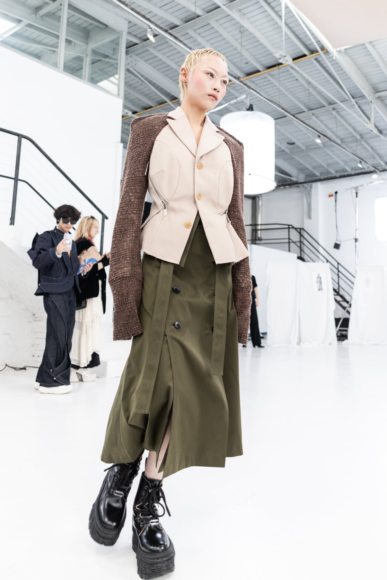 Jarel Zhang, Paris Fashion Week femme printemps-été 2024 © Cindy Voitus