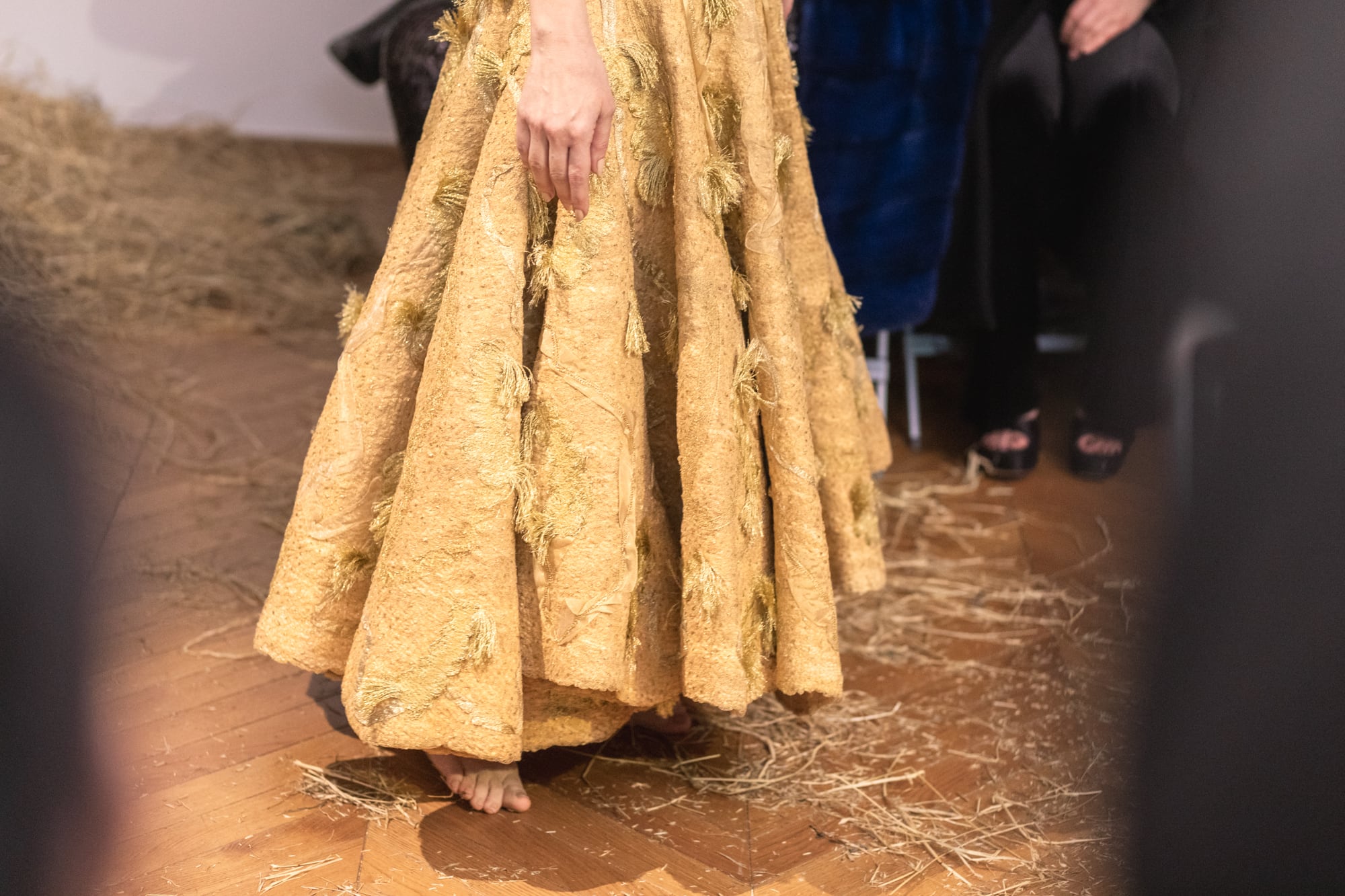 Franck Sorbier, Paris Fashion Week Haute Couture printemps-été 2024 © Cindy Voitus