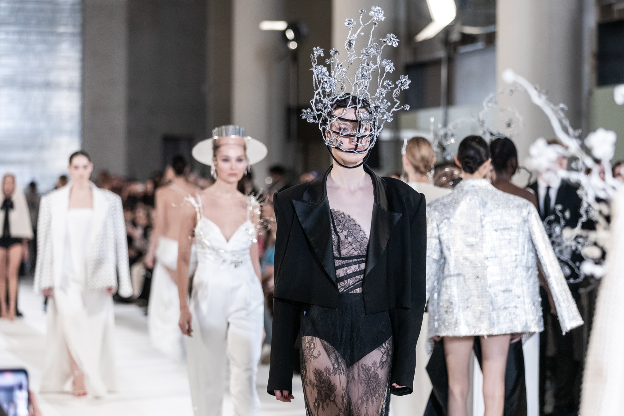 Juana Martín, Paris Fashion Week Haute Couture printemps-été 2024 © Cindy Voitus