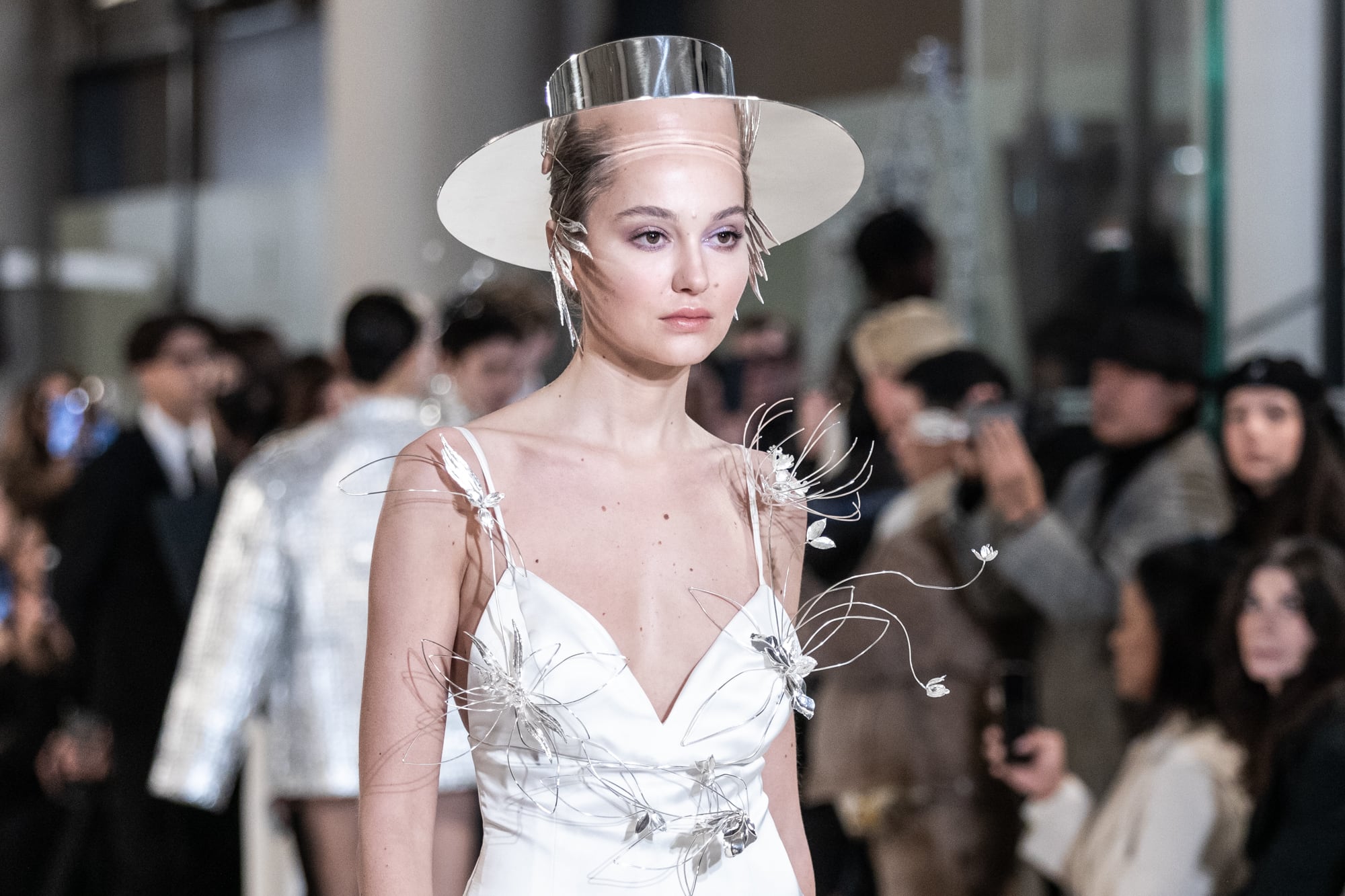 Juana Martín, Paris Fashion Week Haute Couture printemps-été 2024 © Cindy Voitus