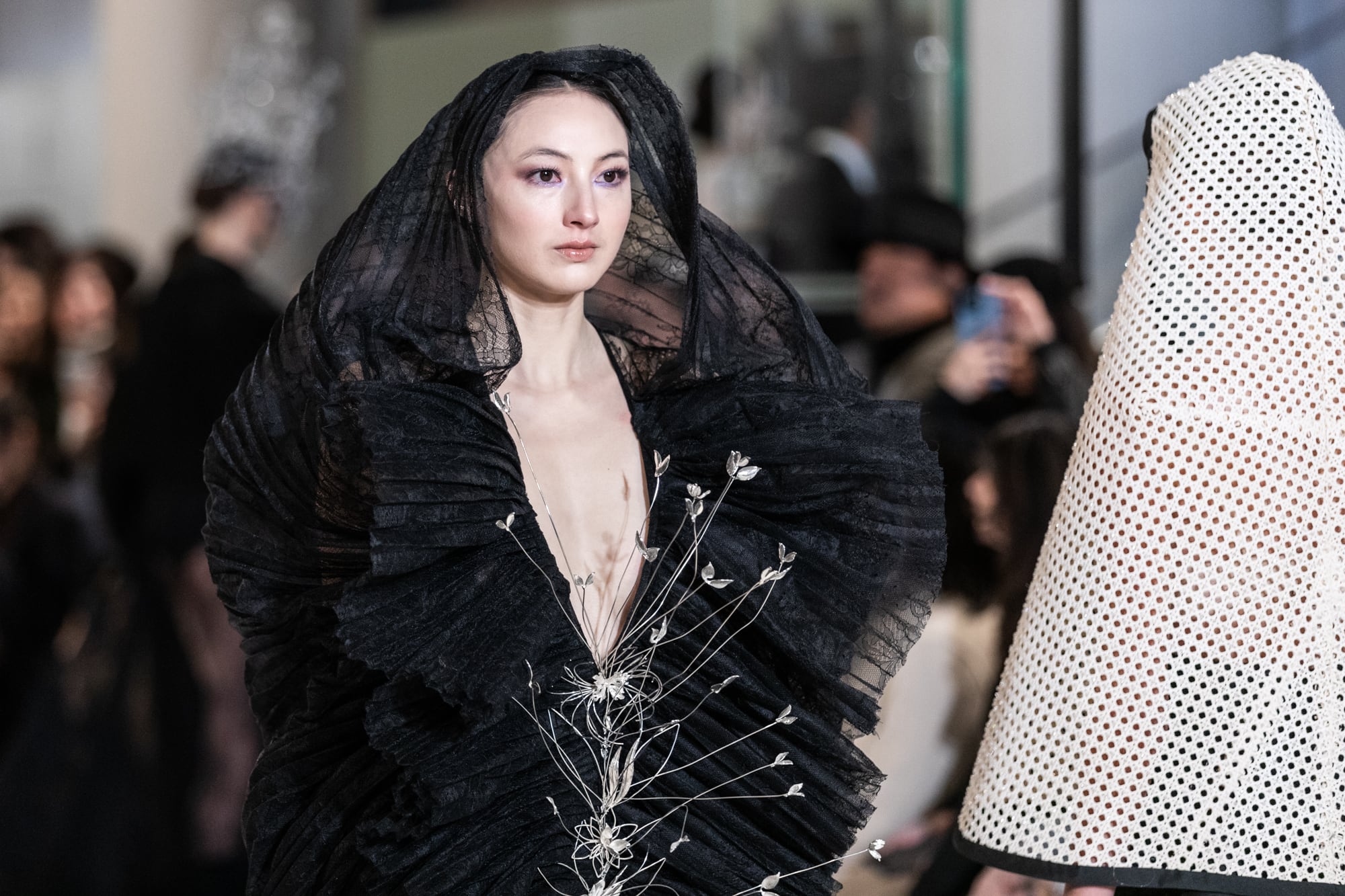 Juana Martín, Paris Fashion Week Haute Couture printemps-été 2024 © Cindy Voitus