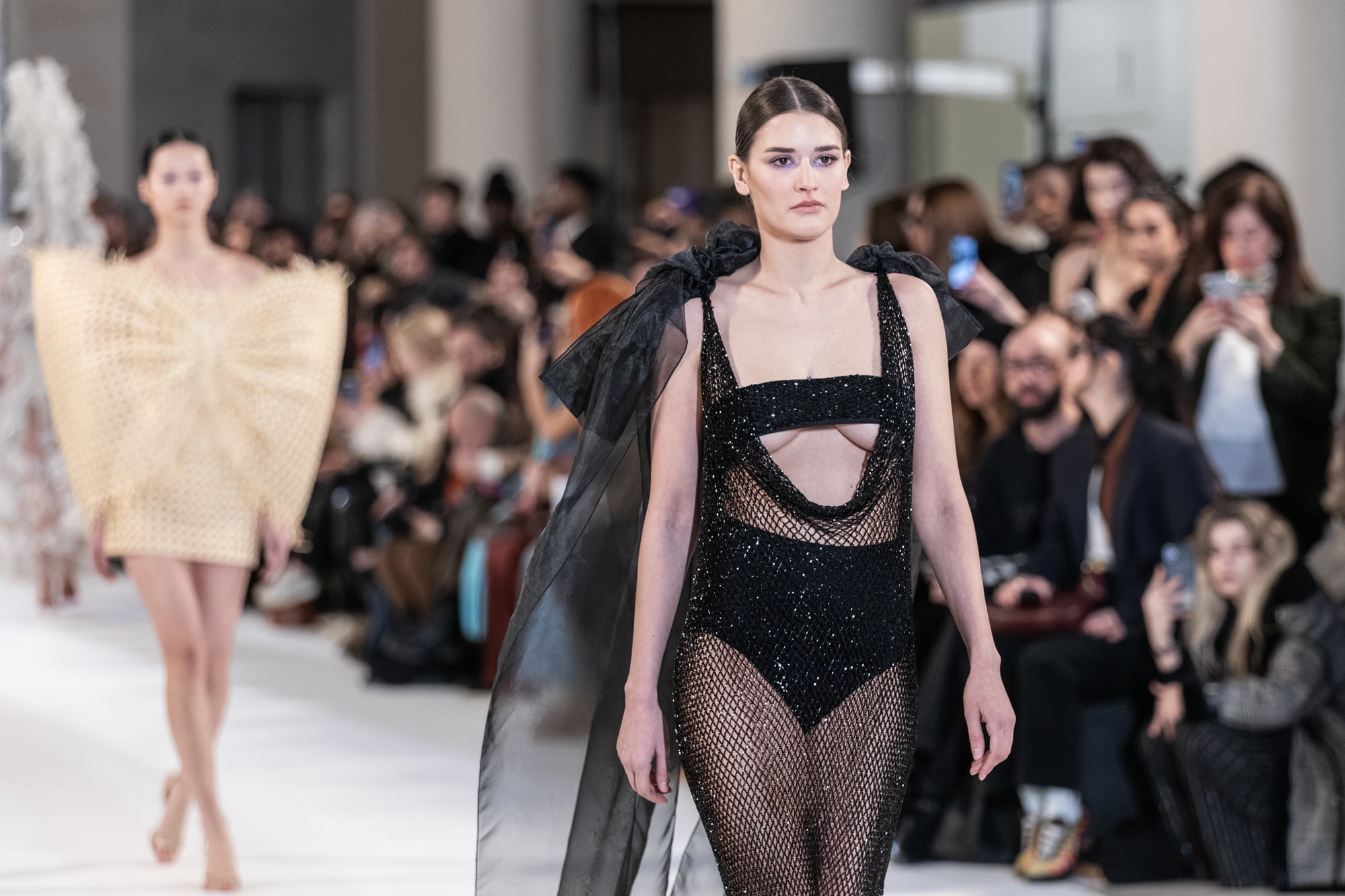 Juana Martín, Paris Fashion Week Haute Couture printemps-été 2024 © Cindy Voitus