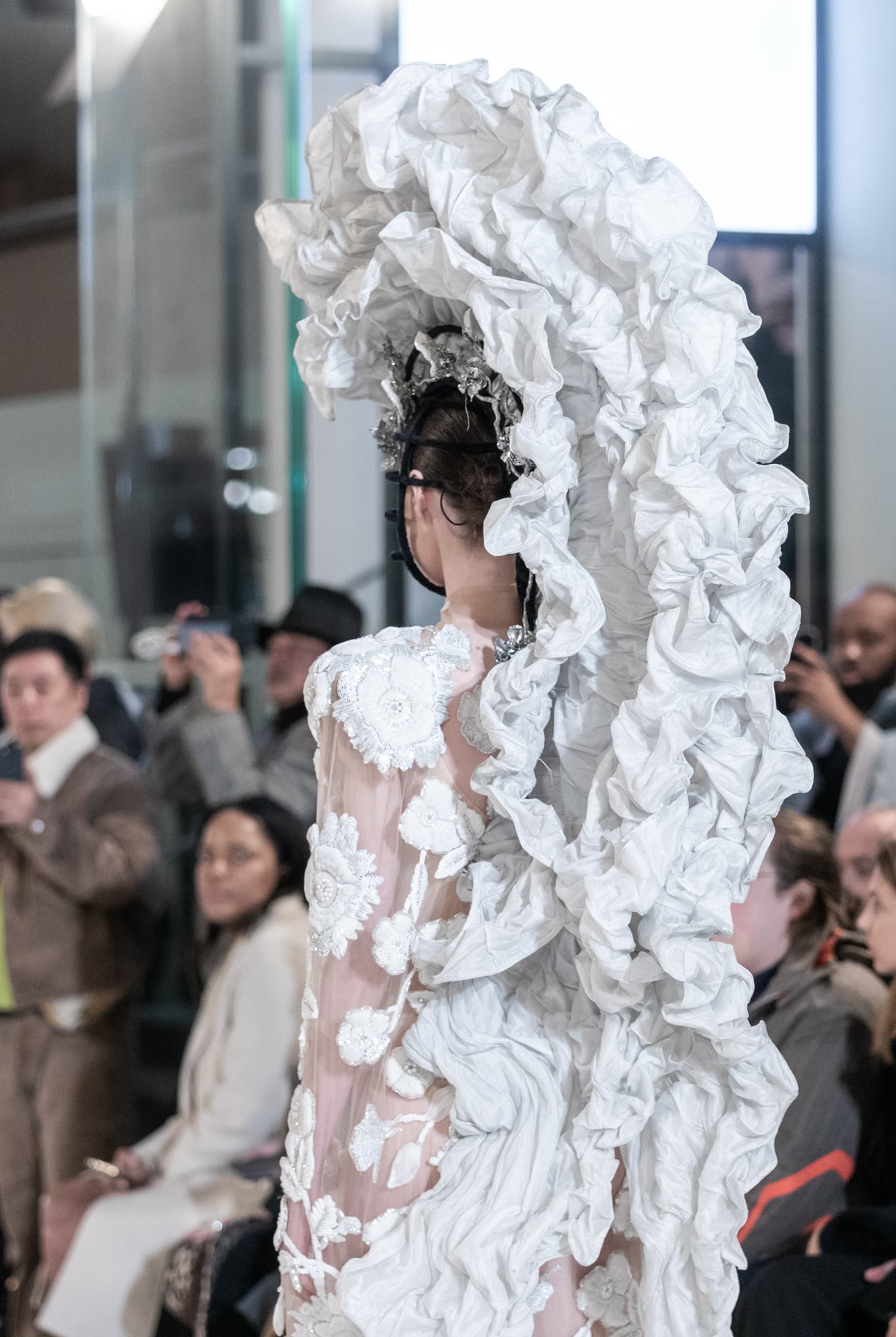Juana Martín, Paris Fashion Week Haute Couture printemps-été 2024 © Cindy Voitus