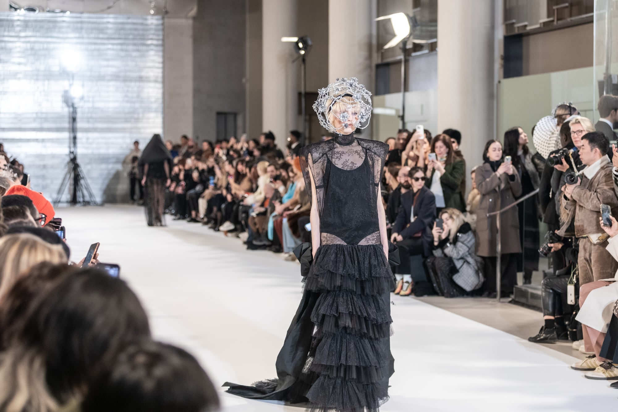 Juana Martín, Paris Fashion Week Haute Couture printemps-été 2024 © Cindy Voitus