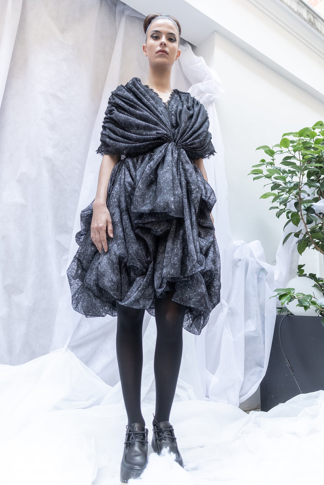 Franck Sorbier, Paris Fashion Week Haute Couture automne-hiver 2024/2025 © Cindy Voitus