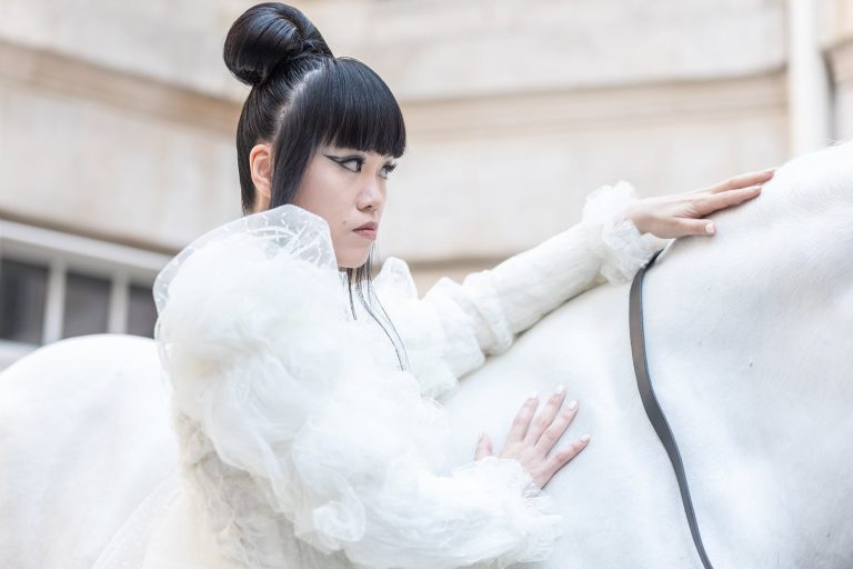 Franck Sorbier, Paris Fashion Week Haute Couture automne-hiver 2024/2025 © Cindy Voitus